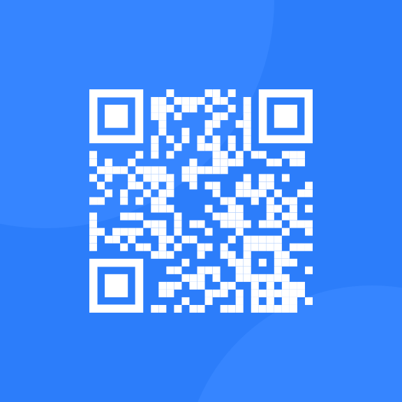 QR code to visit Frontend Mentor website